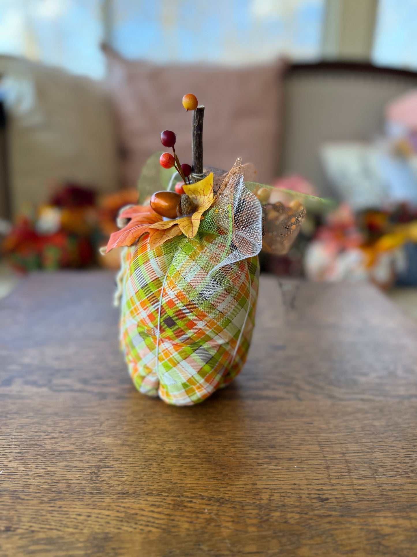 Fabric Pumpkins