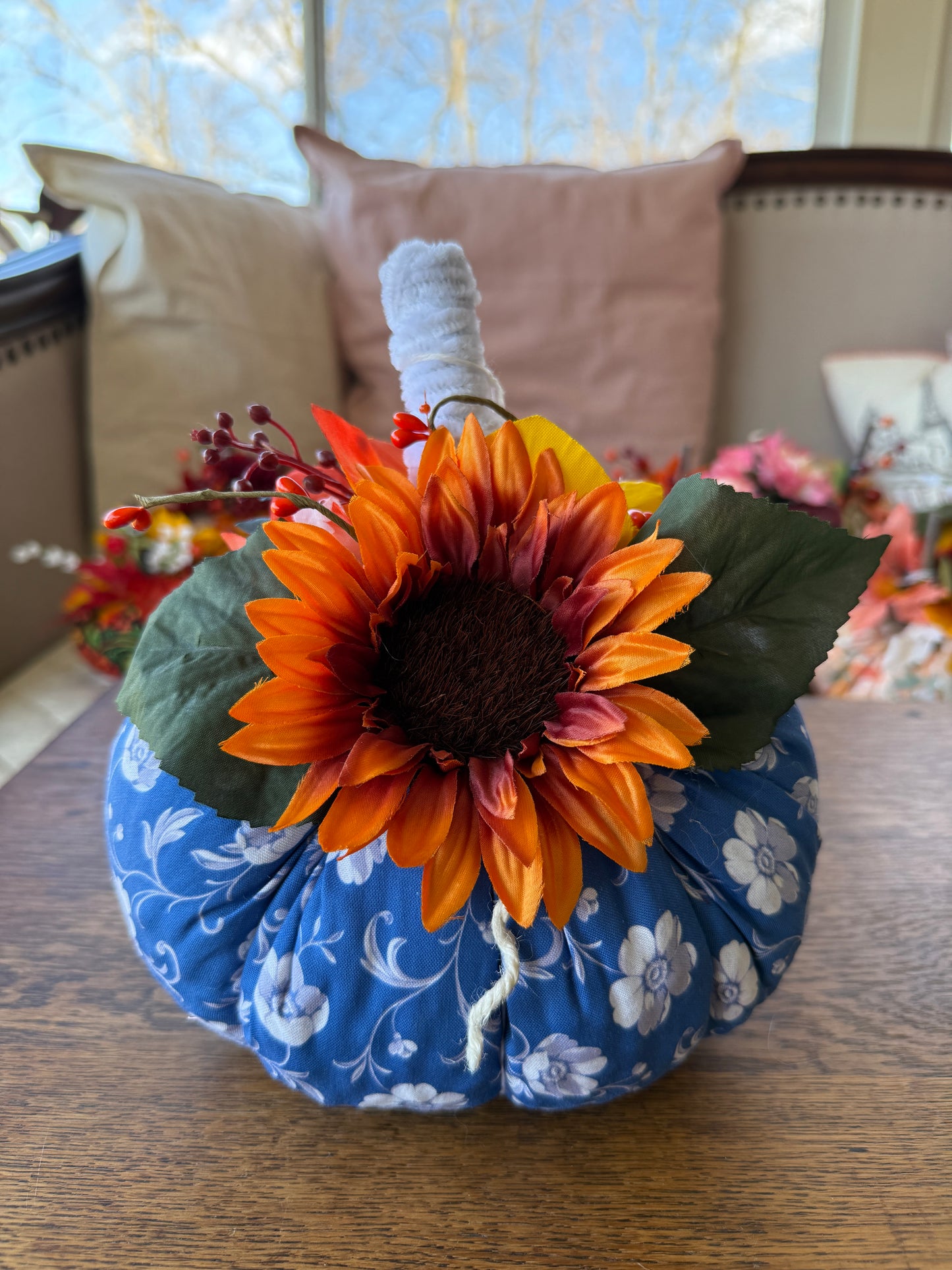 Fabric Pumpkins