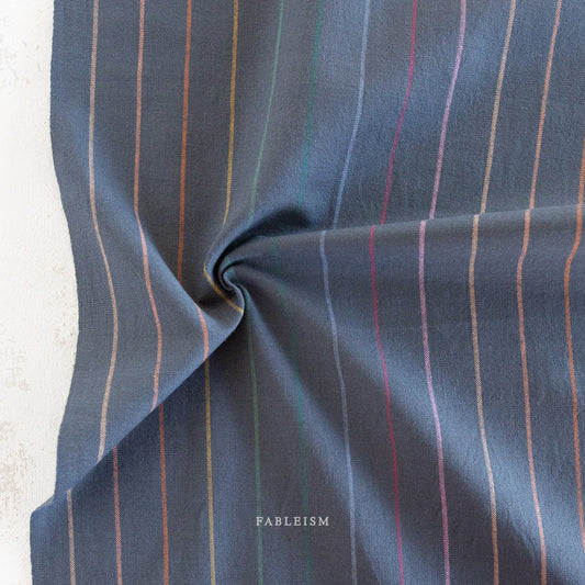 Lucky Loom | Skinny Stripe in Dark Rainbow | Fableism