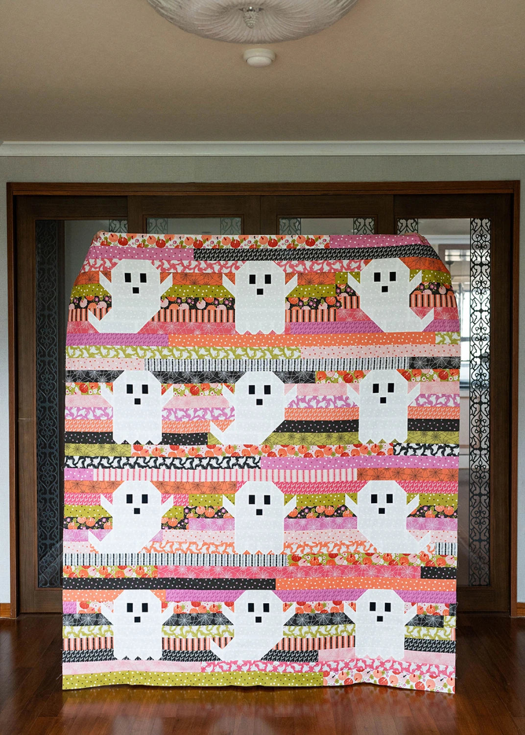 Jelly Ghosts Paper Quilt Pattern | Modernly Morgan | MM-029