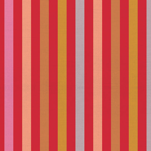 Stripe in Fruit Salad | Picnic Wovens | Suzy Quilts for AGF