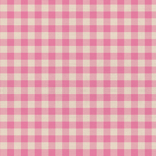 Gingham in Bubblegum | Picnic Wovens | Suzy Quilts for AGF