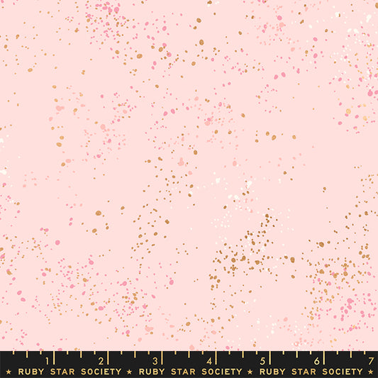 Speckled Metallic Pale Pink | Ruby Star Society