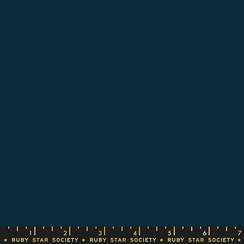 PRE-ORDER | Ruby Star Solids Teal Navy | Ruby Star Society | Moda Fabrics