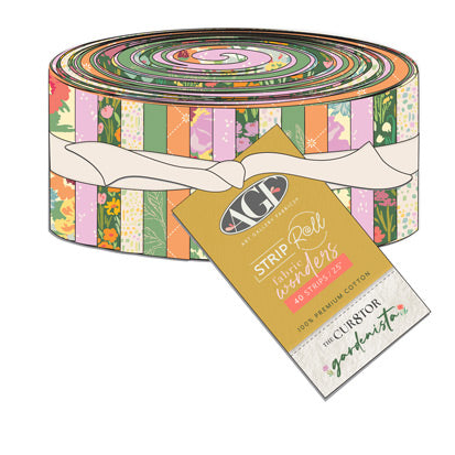 2.5" Strips | Gardenista | Strip Roll Fabric Wonders | AGF