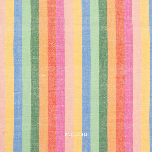 Pre-Order | 1/2″ Meadow Stripe in Wildflower | SWM-201-MST-WILDFLOWER | Swedish Meadow | Fableism Supply Co.