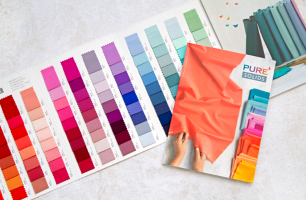 Color Card | AGF 203 PURE Solids collection