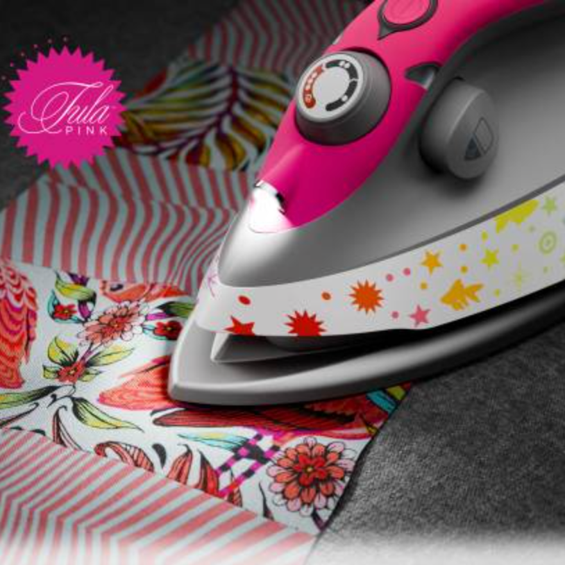 Oliso Mini Iron With Trivet Tula Pink | M3PRO-TULA