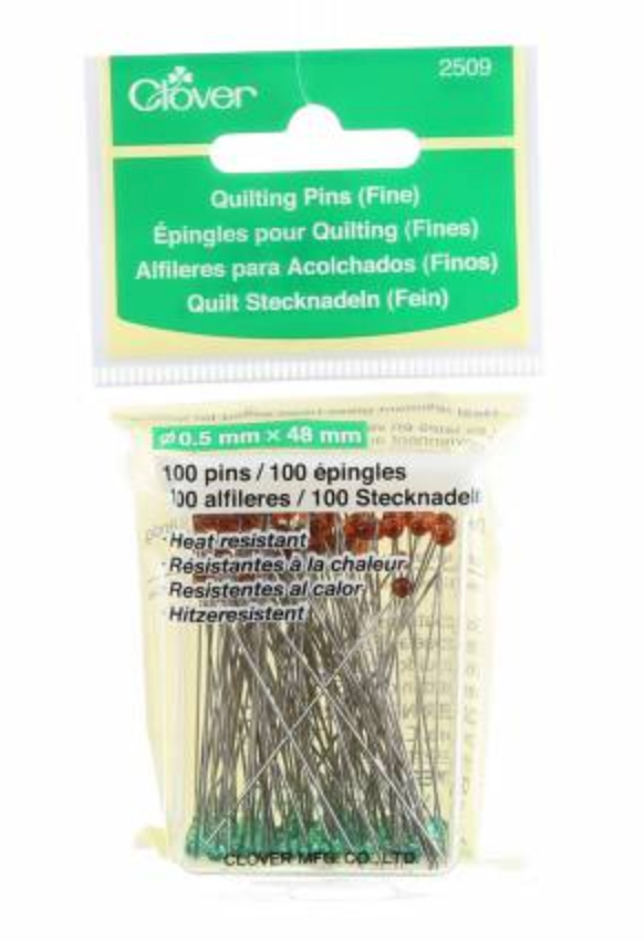 Quilting Fine Pin Size 30 - 1 7/8in 100ct