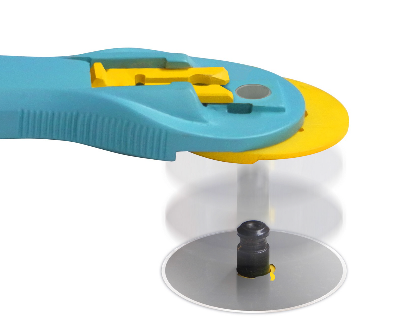 45mm Splash Handle Rotary Cutter Aqua | Olfa