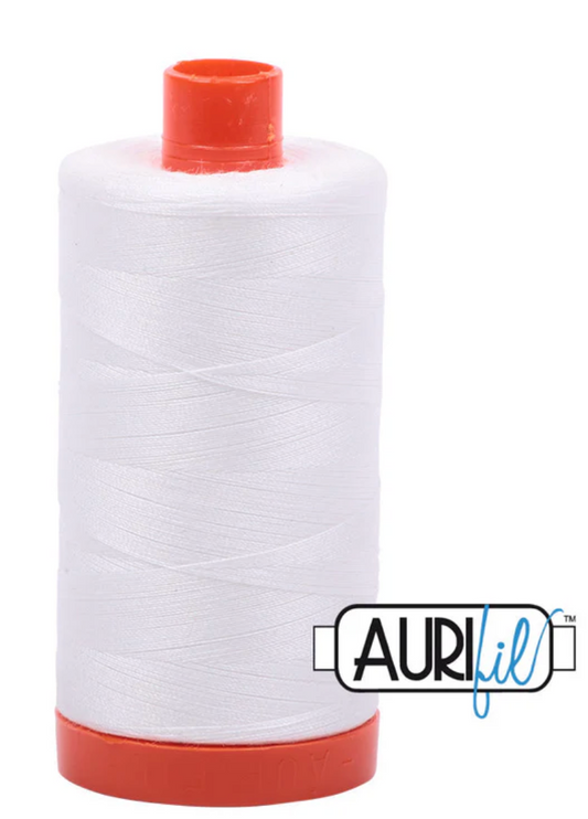 Natural White large spool | 2021 | Aurifil Thread