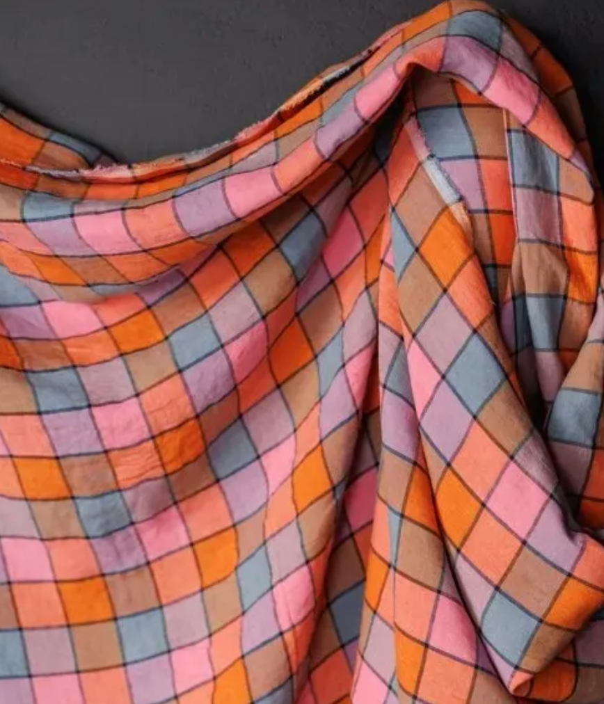 Mini Wham Check Linen | Merchant & Mills