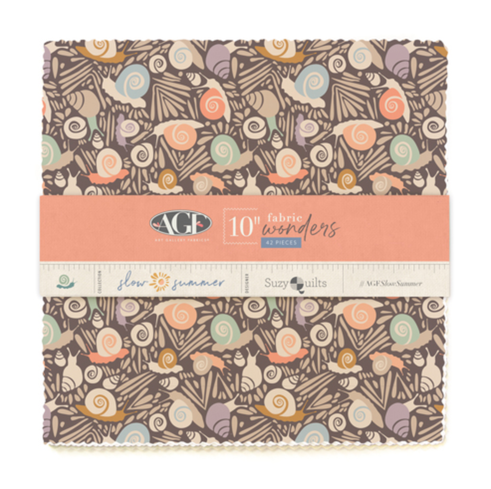 Slow Summer | 10" Fabric Wonders | Suzy Quilts for AGF