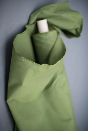 Dry Organic Cotton Oilskin Meadow Grass | Merchant & Mills