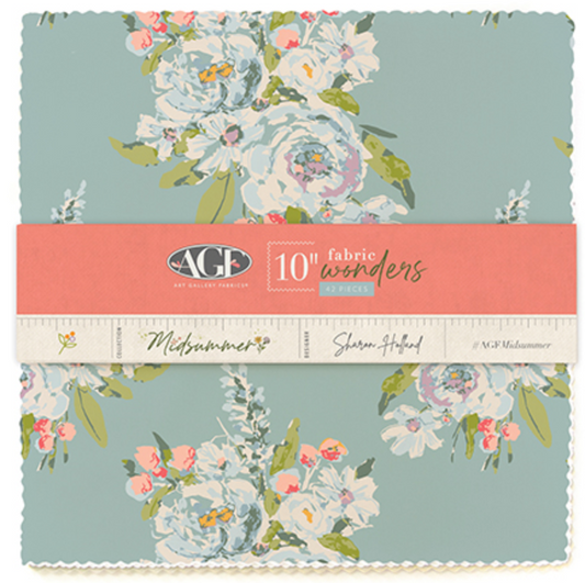 Midsummer | 10" Fabric Wonders | Sharon Holland