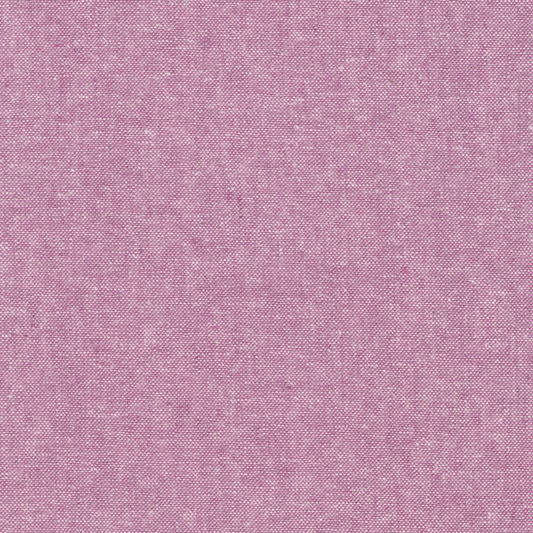Yarn Dyed Mauve | Linen/Cotton Blend | Robert Kaufman