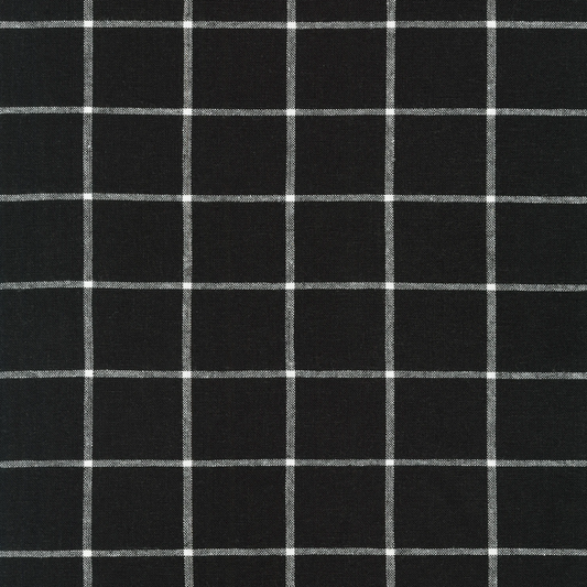Black Essex Yarn Dyed Classic Wovens | Robert Kaufman