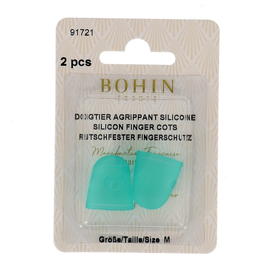 Machine Quilting Rubber Thimbles Size Medium 2ct | Bohin