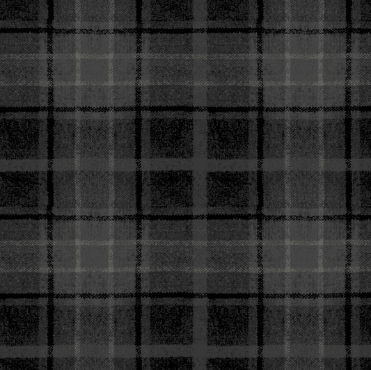 Black Big Plaid | Flannel | Maywood Studios