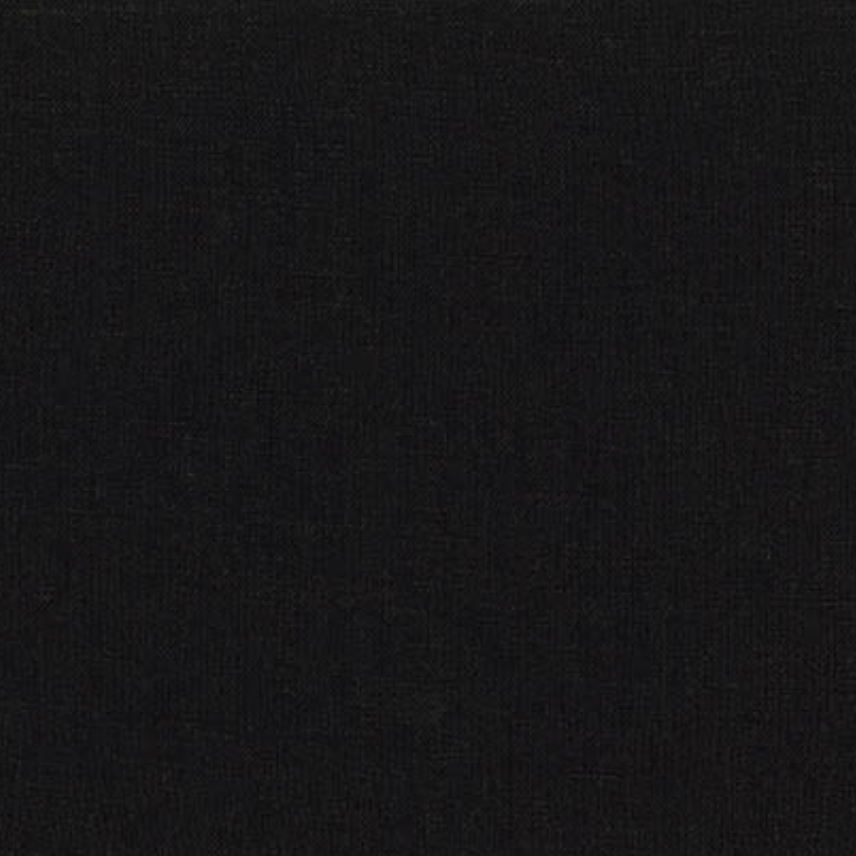 Solid black color swatch