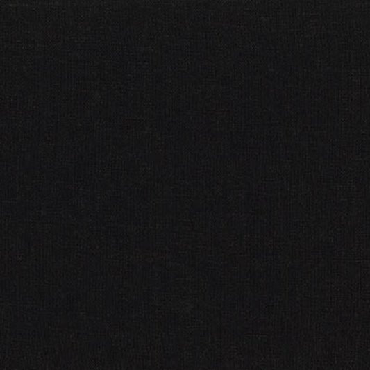 Solid black color swatch