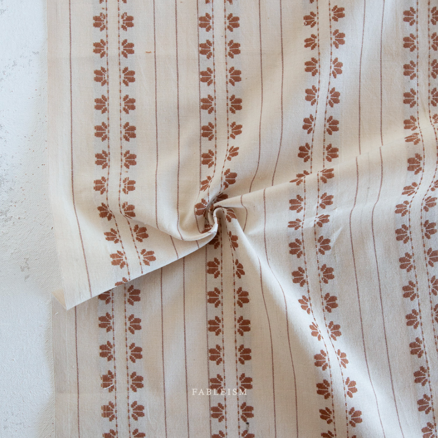 Golden Hour | Deco Stripe in Umber | Fableism Supply Co.