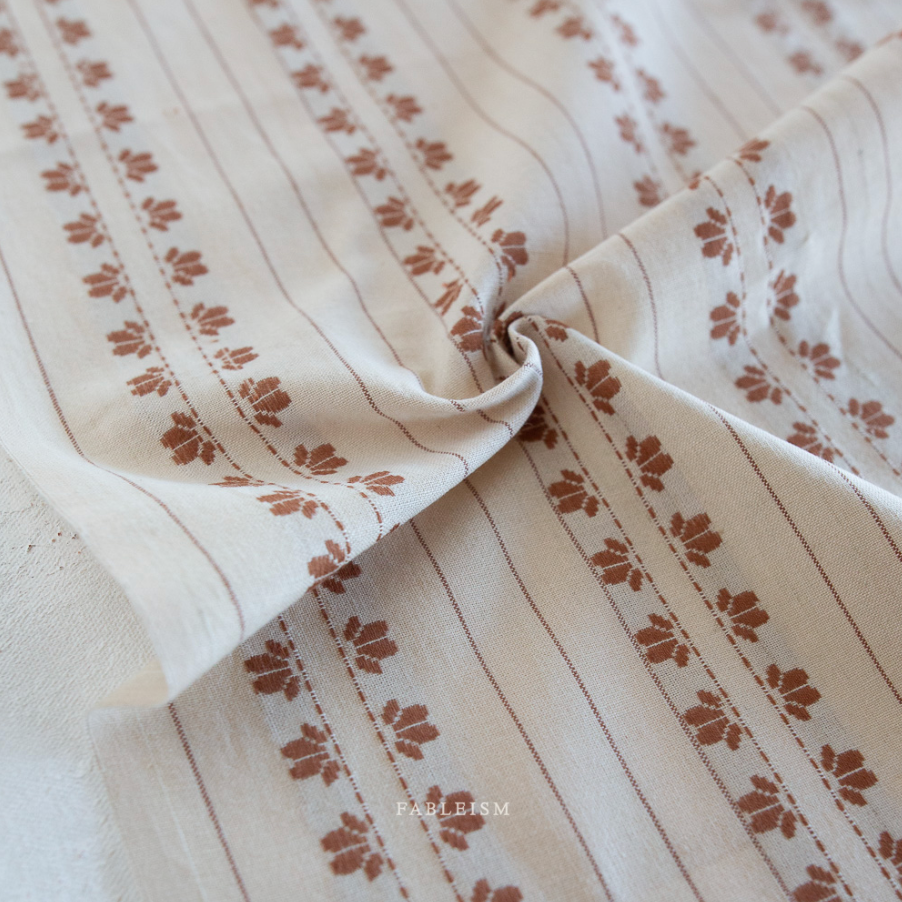 Golden Hour | Deco Stripe in Umber | Fableism Supply Co.