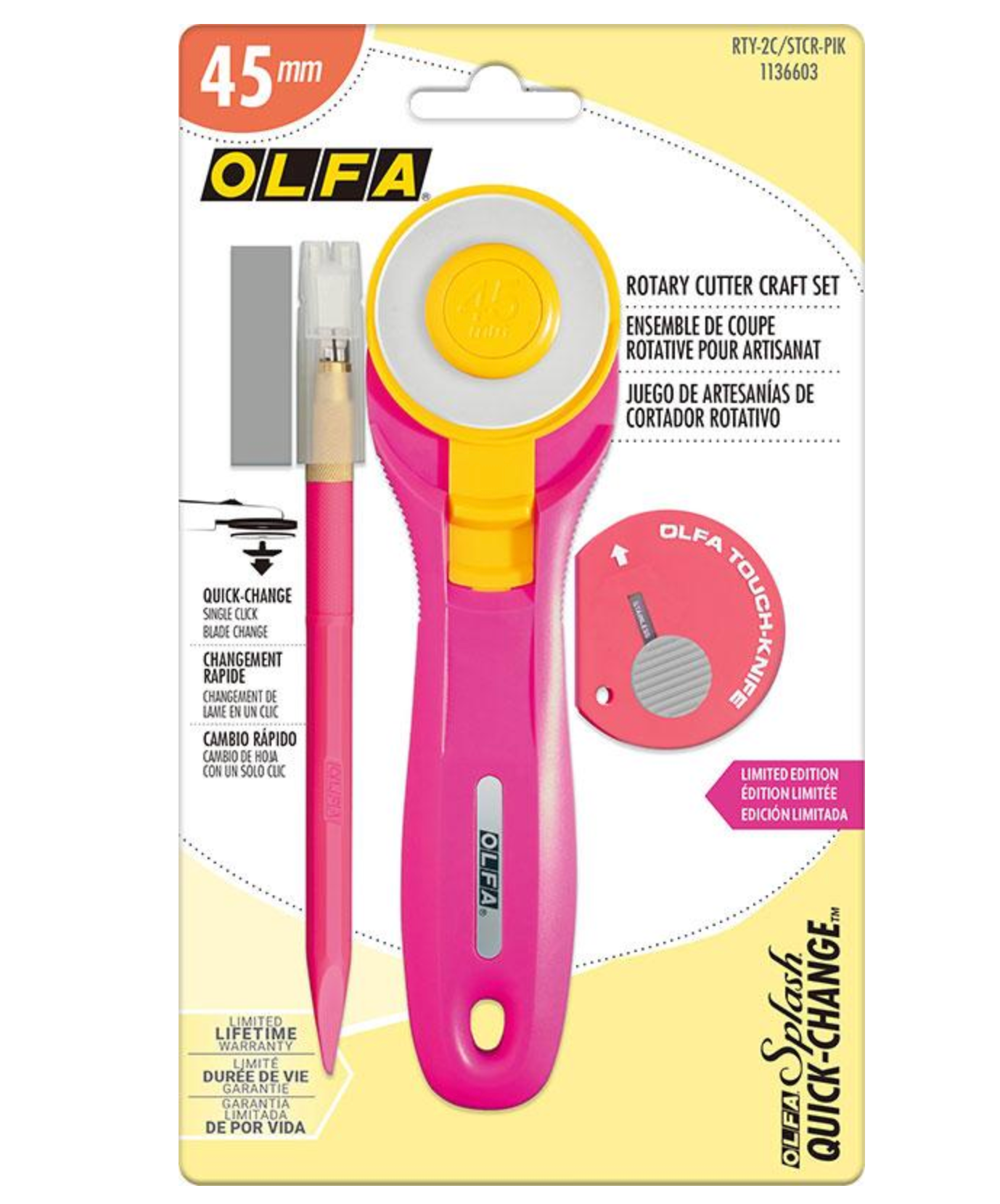 Rotary Cutter Craft Set | 45mm | OLFA