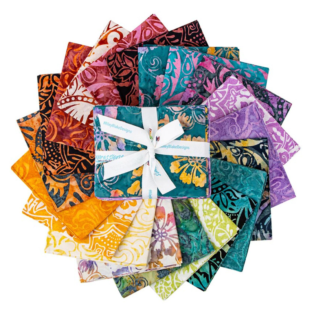 Batiks | Garden Fresh Fat Quarter