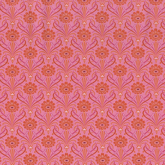 Kipling Gardens Fairweather in Hot Pink | Lily Ashbury | Riley Blake Designs