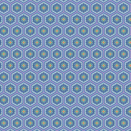 Kipling Gardens Everly in Blueberry | Lily Ashbury | Riley Blake Designs