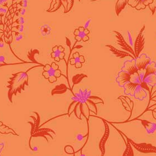 Kipling Gardens Haviland in Orange | Lily Ashbury | Riley Blake Designs