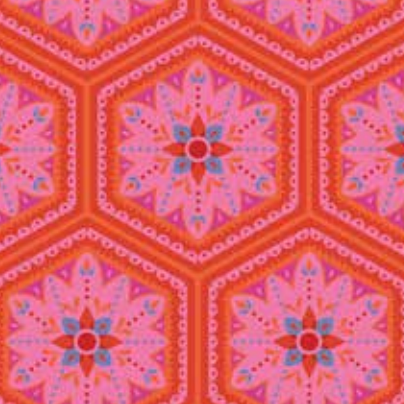 Kipling Gardens Everly in Sunset | Lily Ashbury | Riley Blake Designs