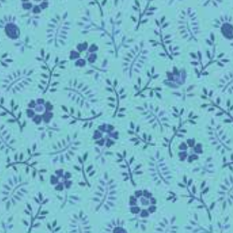 Kipling Gardens Ellington in Blue | Lily Ashbury | Riley Blake Designs