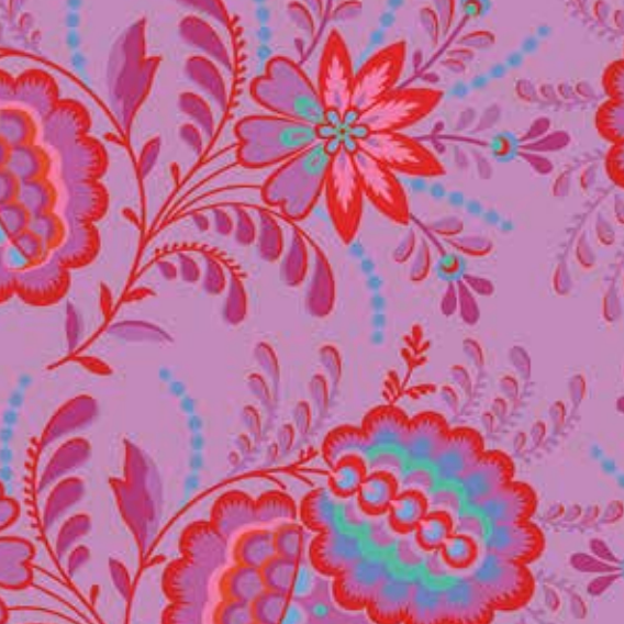 Kipling Gardens Pemberly in Violet  | Lily Ashbury | Riley Blake Designs