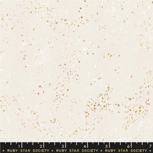 Speckled Metallic White Gold | Ruby Star Society