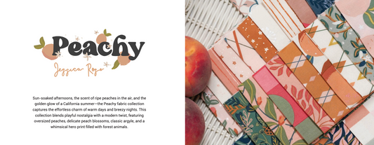 Peachy Fat Quarter Bundle | MODA | By Jessica Rose