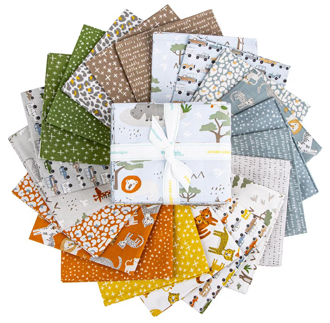 Leo & Savannah FQ Bundle 21pcs | Riley and Blake Designs