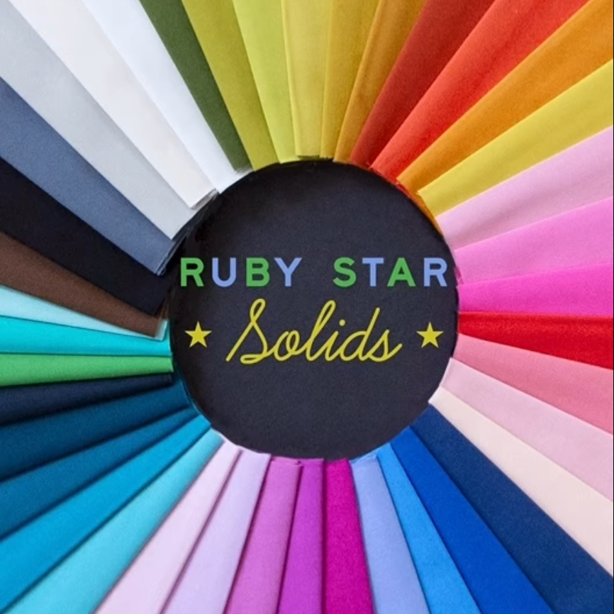 PRE-ORDER | Ruby Star Society Solids Complete Bundle | Fat Quarter & Half Yard | Moda Fabrics