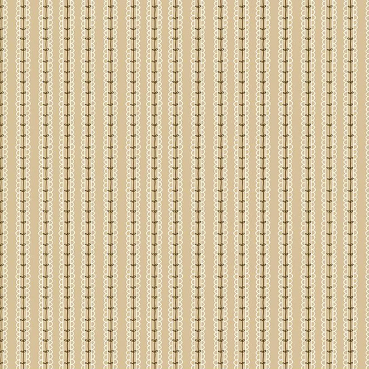 Stripes Camel | Morning Latte | Riley and Blake Designs