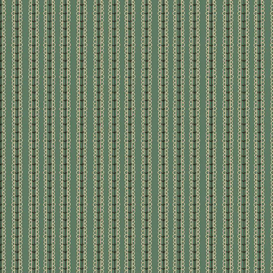 Stripes Green | Morning Latte | Riley and Blake Designs