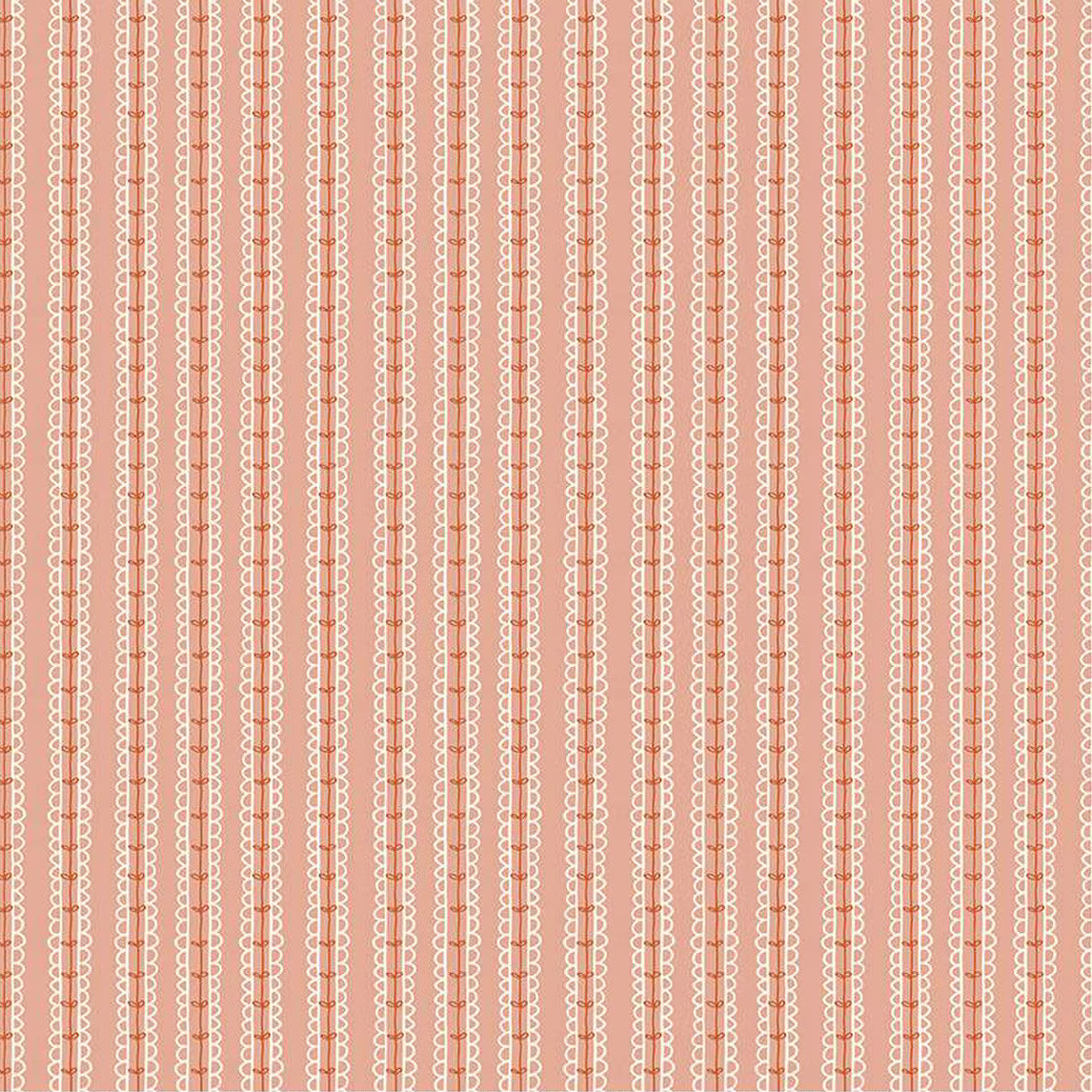 Stripes Pink | Morning Latte | Riley and Blake Designs