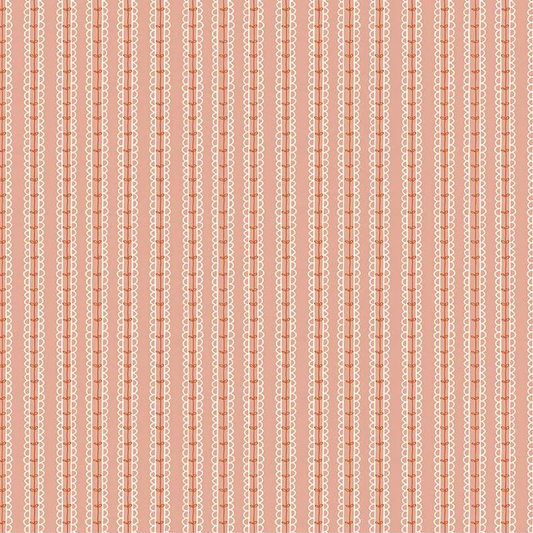 Stripes Pink | Morning Latte | Riley and Blake Designs