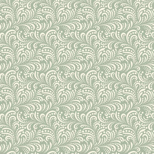 Swirls Aloe | Morning Latte | Riley and Blake Designs