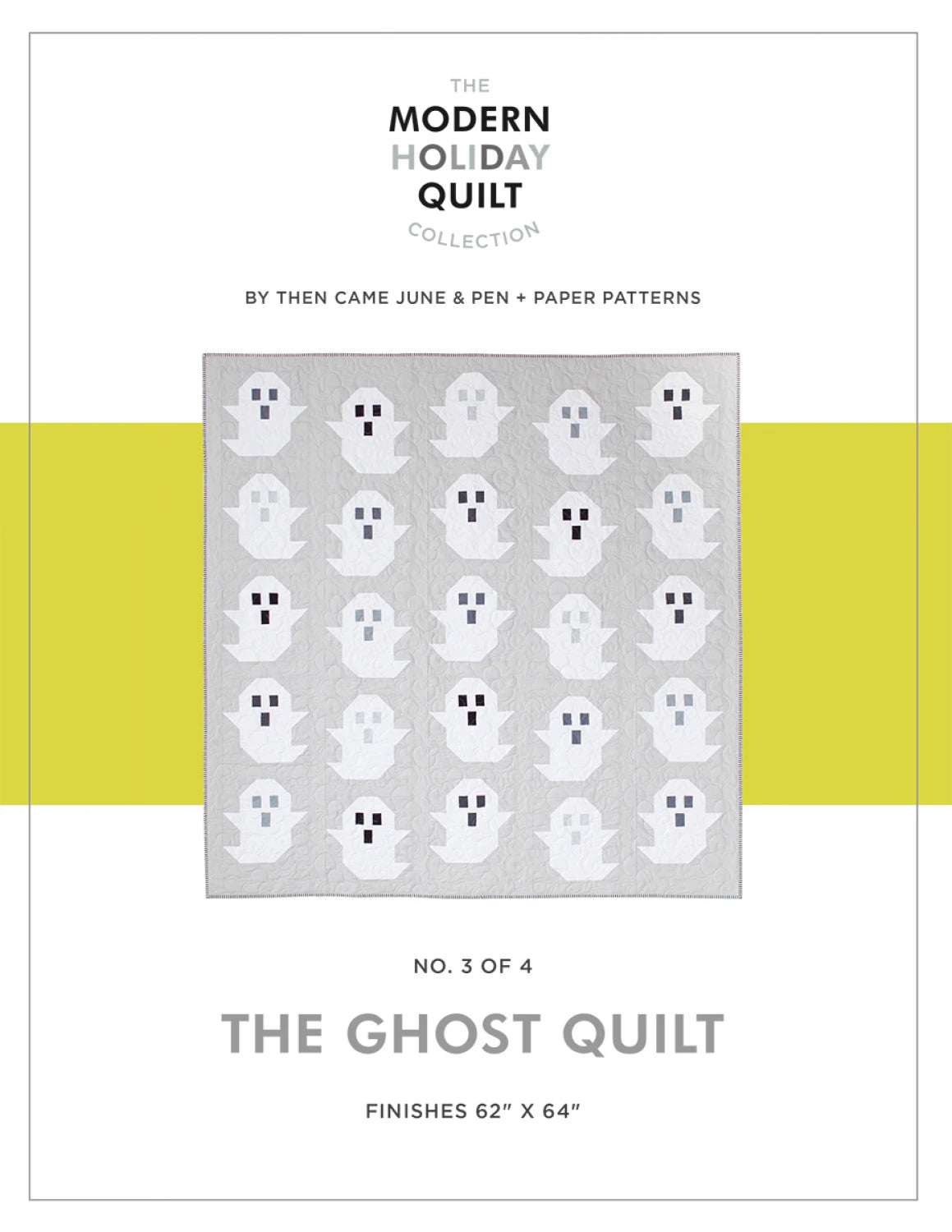 The Ghost Paper Quilt Pattern | Then Came June + Pen + Paper Patterns