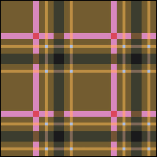 The Upscale Plaid Quilt Kit | Petite Plaid Cover Color ;)