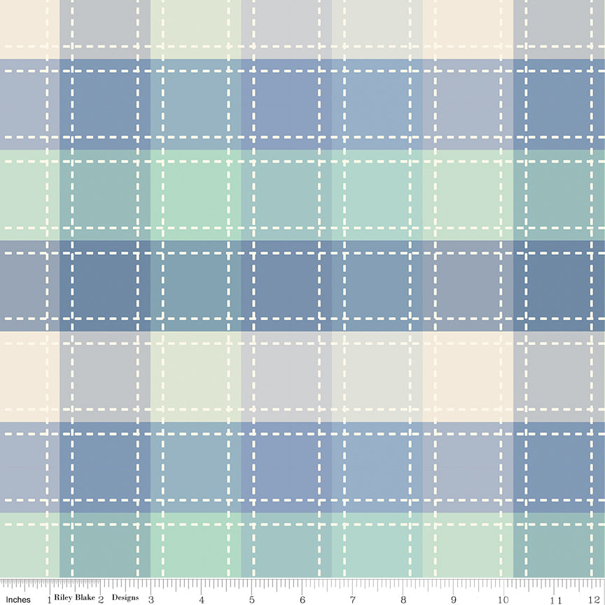 PRE-ORDER | Cozy Plaid WN18960 Woven | Riley & Blake Designs