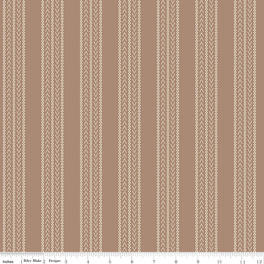 PRE-ORDER | Maple Stripe WN18961 Woven | Riley & Blake Designs
