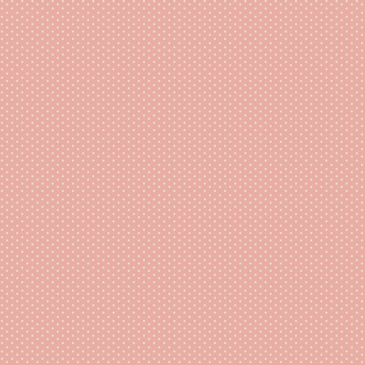 Coral WN18962 woven fabric with tiny cream details on a coral-pink ground