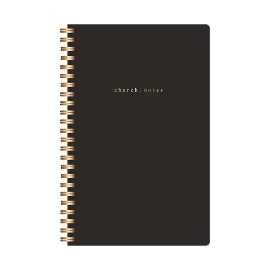 Church Notes Co. - Black Church Notes Bible Reference Notebook